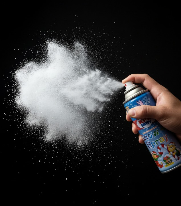 Pack of 2 Snow Spray for Party – 100ml Each, Fun Celebration Spray for Birthdays, Weddings, New Year and Events