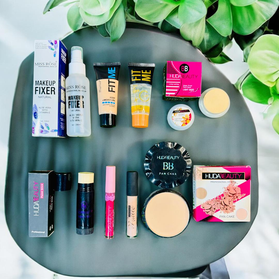 8 in 1 Makeup set For Pakistani Skin or Weather