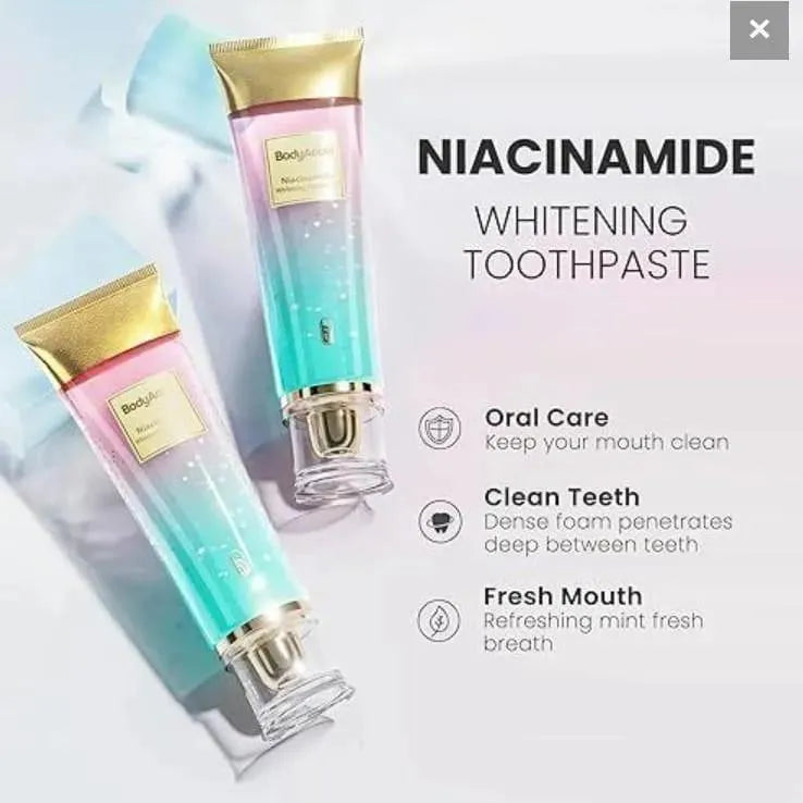 BodyAccel Niacinamide Whitening Toothpaste
