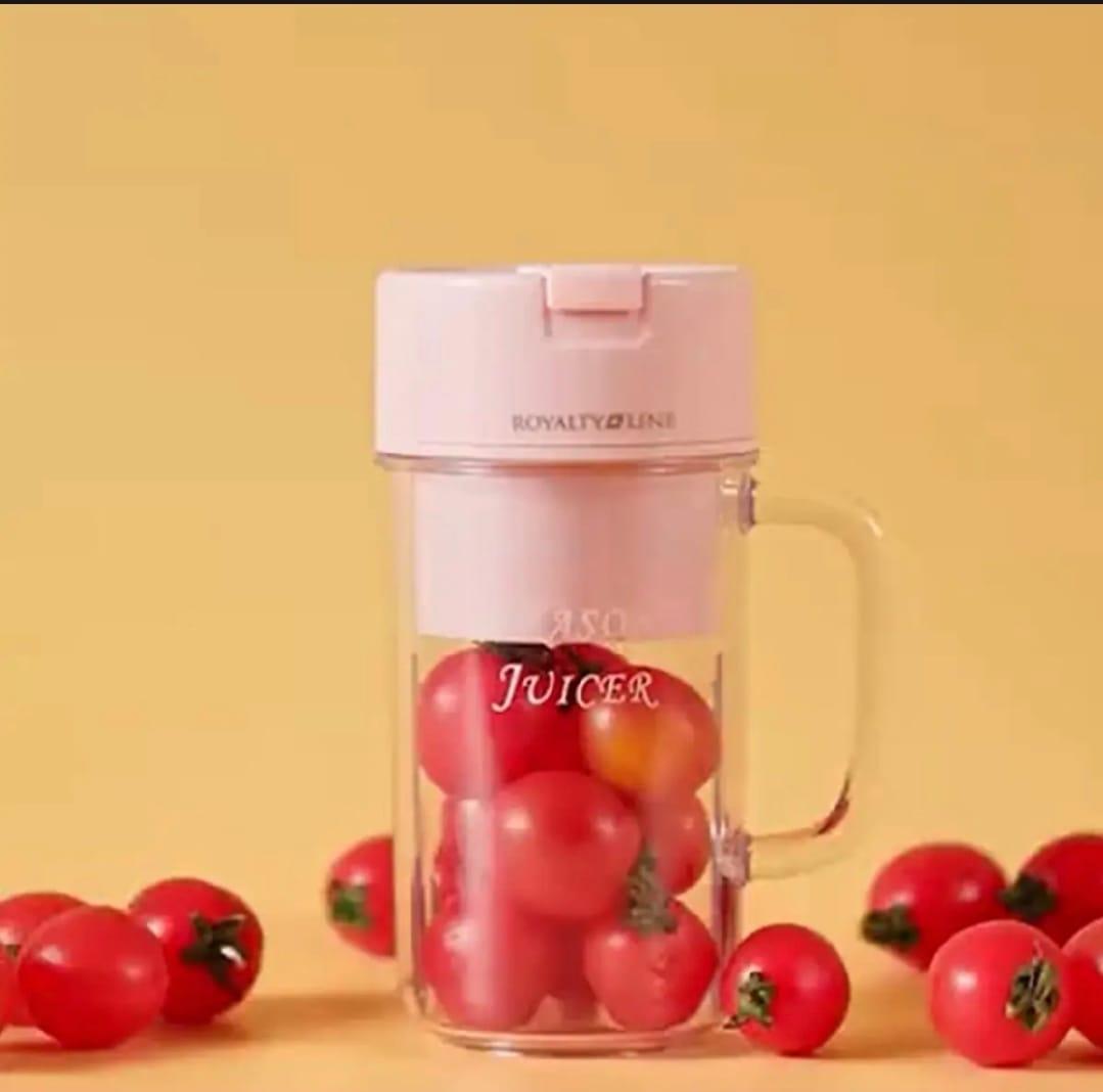 Professional Mini Juicer – Portable Blender & Smoothie Maker with Built-In Straw | Compact Fruit Extractor for Travel & Home Use